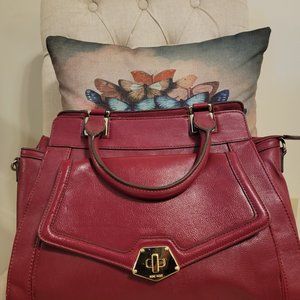 Nine West Burgundy Red Satchel(Great Condition!)